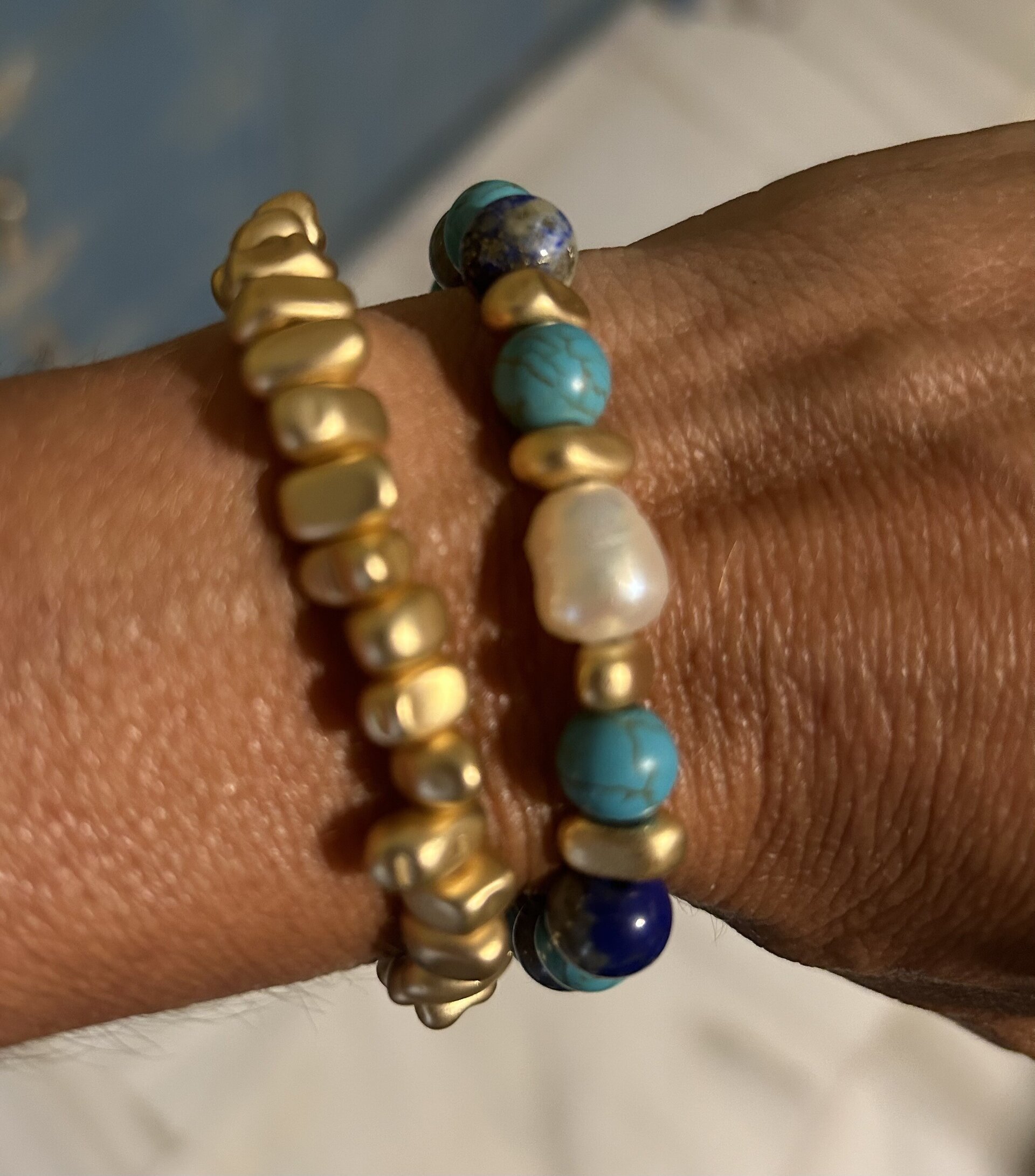 Pulsera Hematite Dorado - 2