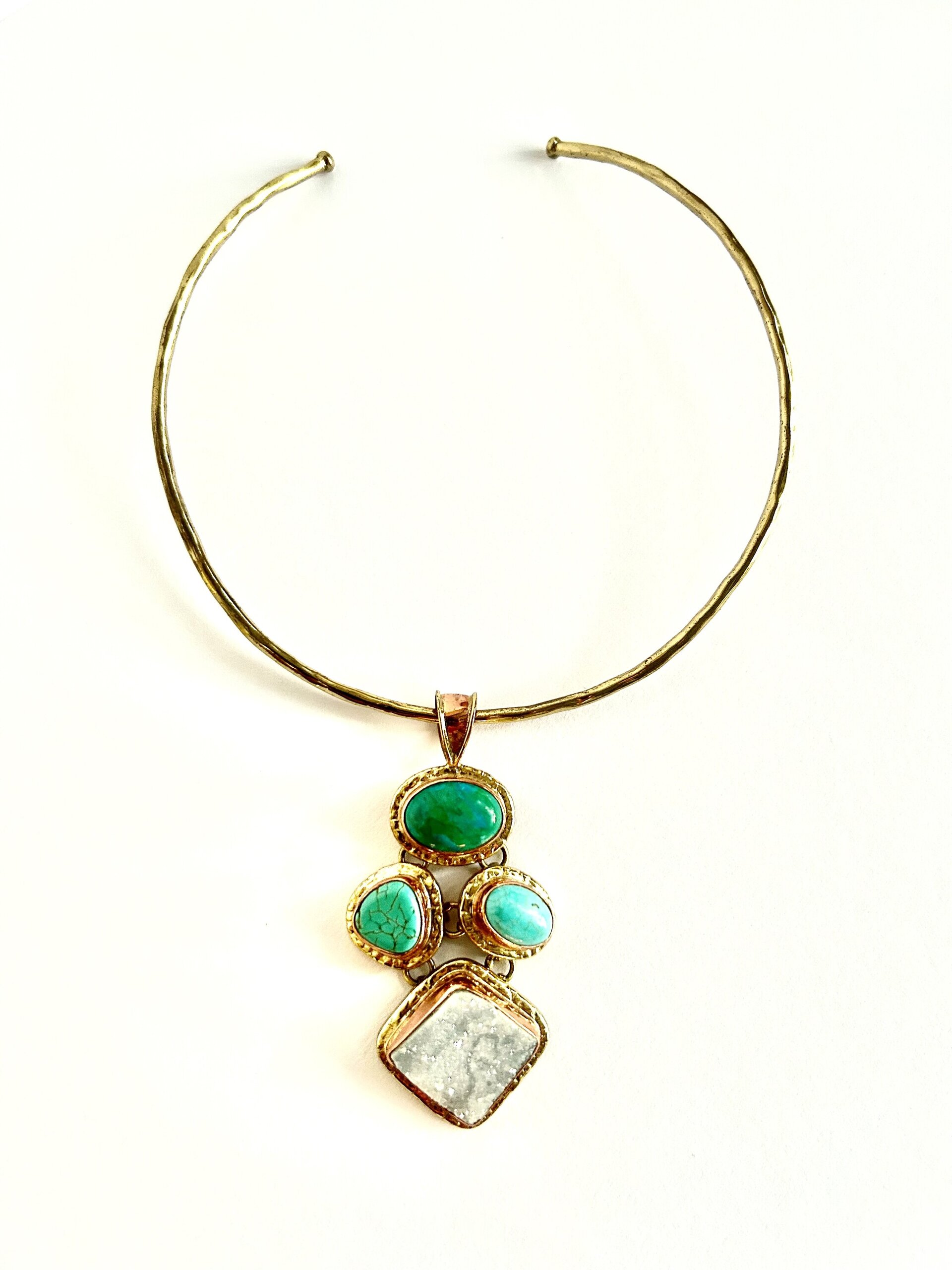 Collar Lux Azurita - 2